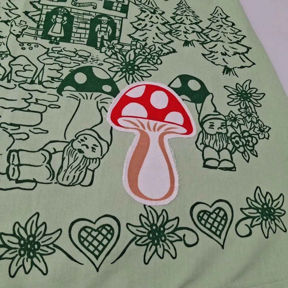 Gnome Toadstool Skirt Women Medium  Made With Love Hannah Cottagecore Fairycore